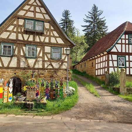 Ferienwohnung Pfadenhauer Pfarrweisach Kültér fotó